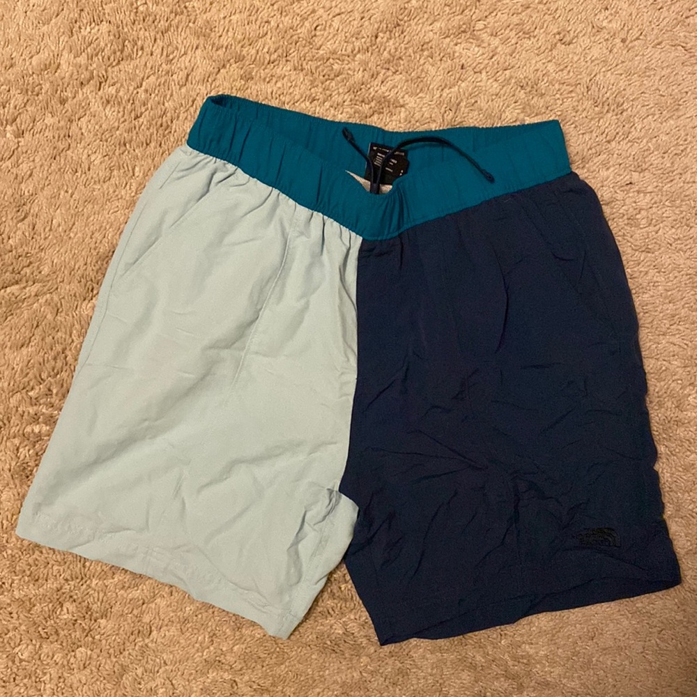 Two Tone North Face Athletic Shorts